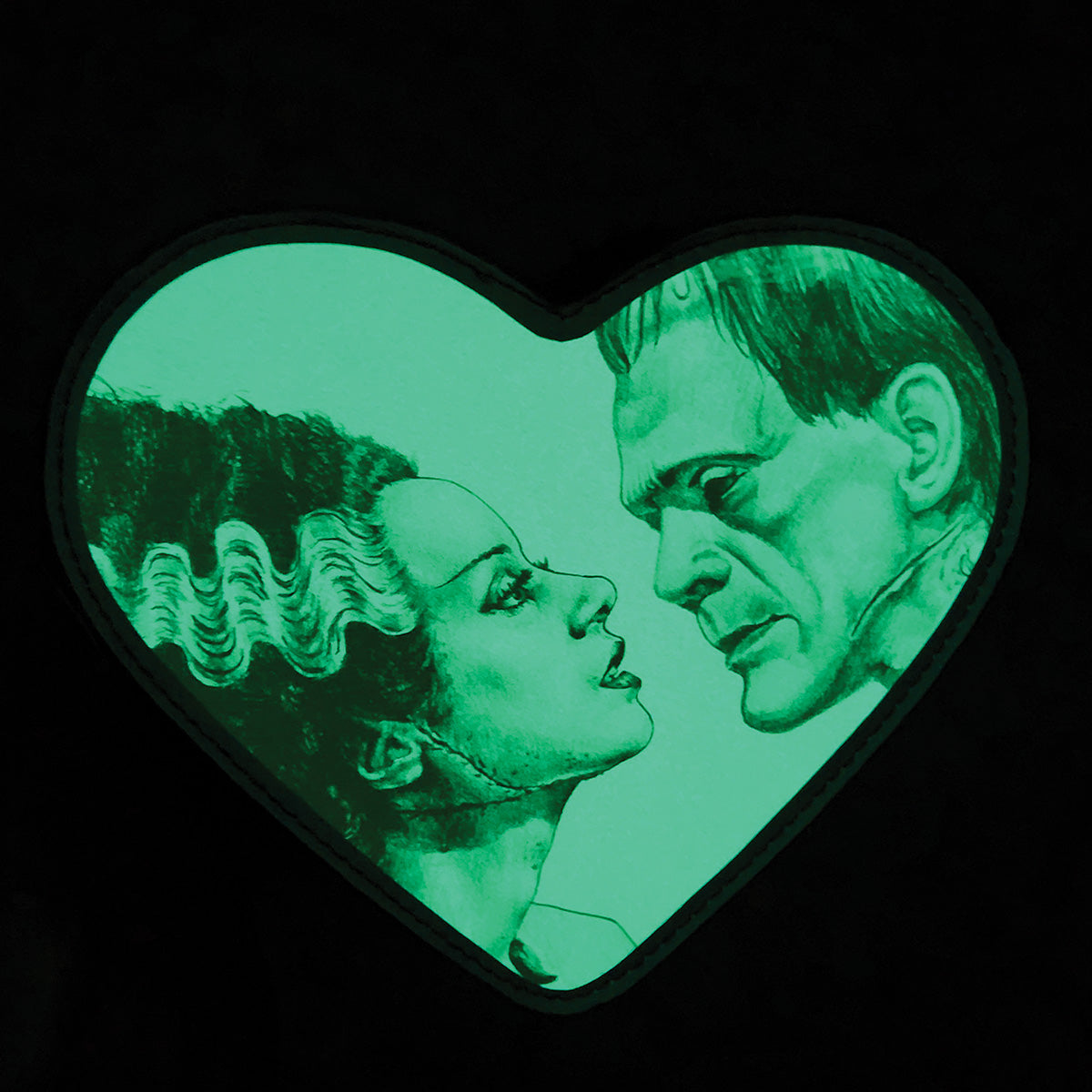 Glow in the Dark Convertible Bag, Frankenstein and Bride – www