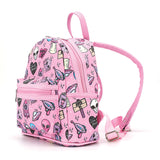 Alien Collage Mini Backpack in Vinyl