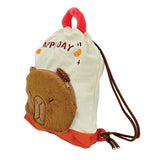 Happy Day Capybara Drawstring Backpack