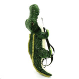 PLUSH CROCO BACKPACK IN POLYESTER