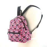 Vampire Smile and Bat mini backpack in polyster