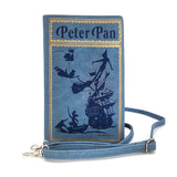 Peter Pan Book Clutch Bag in Vinyl Material