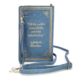 Peter Pan Book Clutch Bag in Vinyl Material