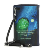 FRANKENSTEIN BOOK CLUTCH BAG IN VINYL