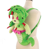 MEDUSA PLUSH BACKPACK IN POLYESTER