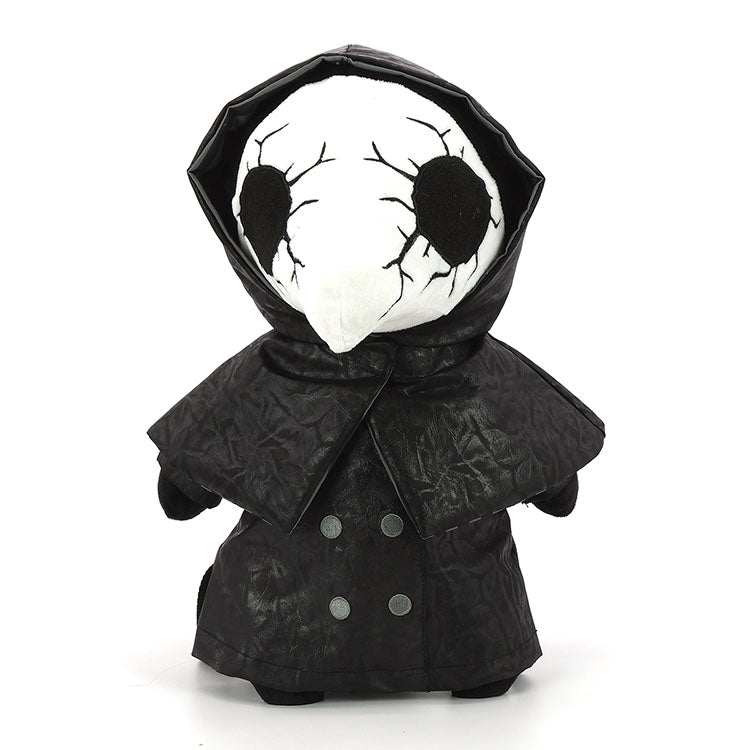 CRACKED EYES PLAGUE DOC PLUSH BACKPACK IN POLYSTER – www.comecoinc.com