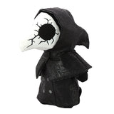 CRACKED EYES PLAGUE DOC PLUSH BACKPACK IN POLYSTER
