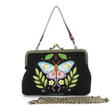 Butterfly Vintage Kisslock Bag