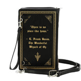 Wizard of Oz Book Clutch Bag in Vinyl Material