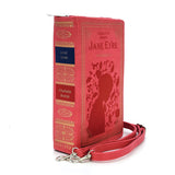 JANE EYRE BOOK CLUTCH BAG IN VINYL