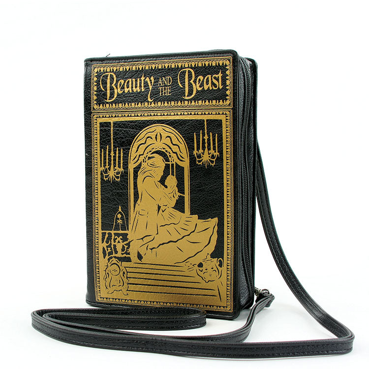 Beauty:beast バッグ Beauty and the Beast Book Clutch Cross Body Bag in Vinyl – www