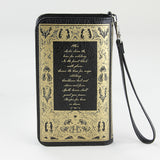 The Witch Companion Wallet In Vinyl, back view