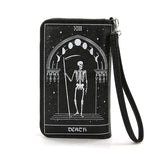 Tarot Card Wallet in Vinyl, front view