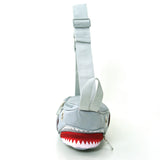grey shark fanny pack