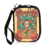 Psychedelic Padded Wristlet