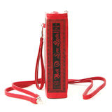 Book of Spells for Love Book Clutch Bag; side view