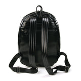 Scary Full Skull Backpack in Vinyl Material back view