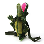 Sleepyville Critters - Alligator Mini Backpack, front view