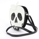 GLOW IN THE DARK POISON APPLE CROSS BODY BAG, SIDE VIEW
