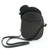 Ballerina Cross Body Bag in Vinyl Material back view