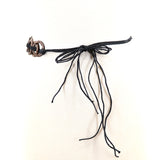 Fashion Ring Coconut Shell Belt; back view