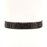 Vinyl Belt with Small Metal Holes; back view