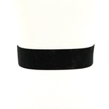 Vinyl Stretch Belt with Leopard Print; back view