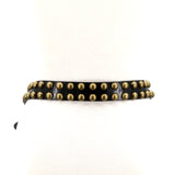 Vinyl Belt with X-Large Studs; back view