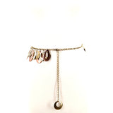 Dangle Chain Belt; lock view