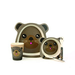 Eco Bamboo Fibre 5-pc. Sea Otter Kid's Dinnerware Set