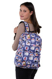 Pirate Backpack in Polyester Material, backpack style on model
