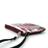coca cola wristlet flat view
