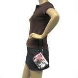 coca cola wristlet on mannequin