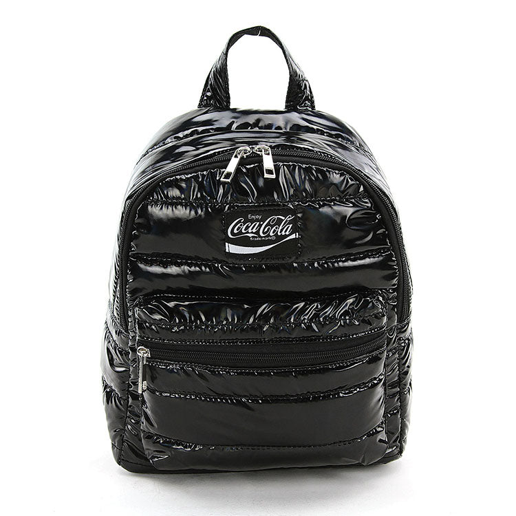 Coca-Cola Puffer Backpack in Nylon