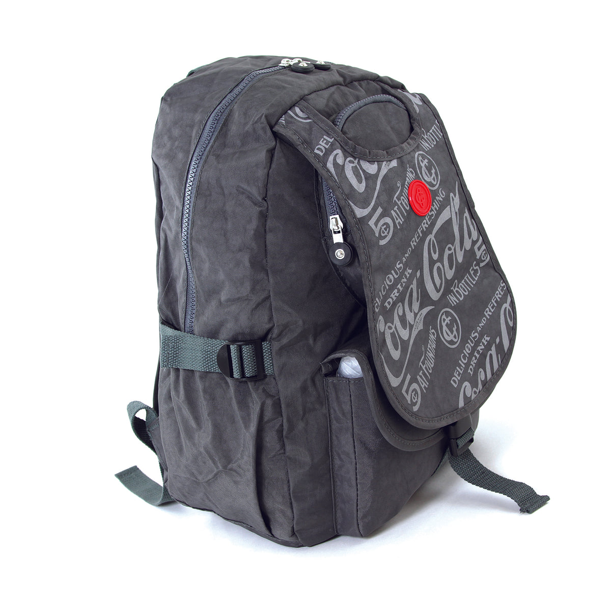 Officially Licensed Coca-Cola Classic Nylon Backpack – www