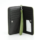 Jane Eyre Wallet in Vinyl; inside view
