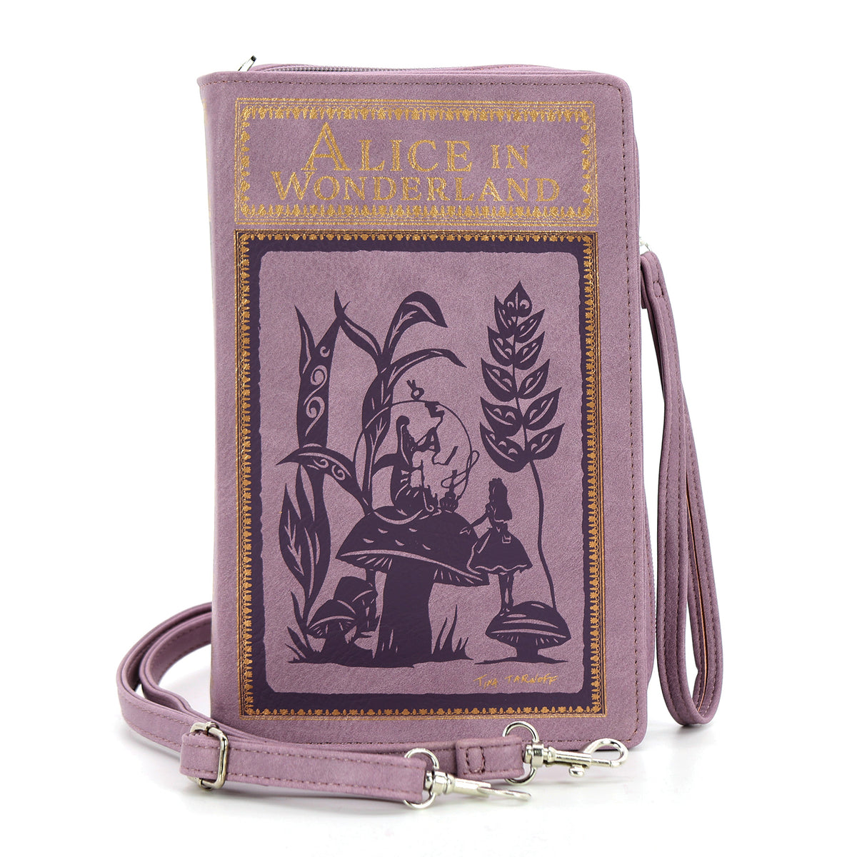 Custom Clutch Purse - Alice in Wonderland Gift # 102 Gray – ACES