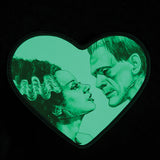 Glow in the Dark Heart Shape Frank w/ Bride Backpack