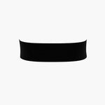 Double Metal Ring Buckle Stretch Belt in Nylon