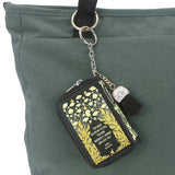 PRIDE AND PREJUDICE BOOK BAG CHARM/COIN PURSE IN VINYL