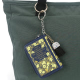 SENSE AND SENSIBILITY BOOK BAG CHARM/COIN PURSE IN VINYL
