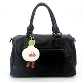 4 pcs plushy garlic bag charms/ key chains/ key charms