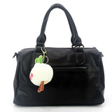 4 pcs plushy garlic bag charms/ key chains/ key charms