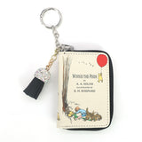 WINNIE THE POOH BOOK BAG CHARM/COIN PURSE IN VINYL