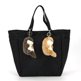 4 PCS CUTSIE SEA OTTER PLUSH KEY CHARM IN POLYESTER