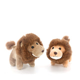 4 pcs adorable plushy lion bag charms/ key chains/ key charms