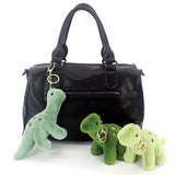 3 pcs adorable plushy dino key charms/ key chains/ key charms