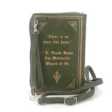 Wizard of Oz Book Clutch Bag in Vinyl Material