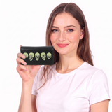 GLOW IN THE DARK SKULLS BIFOLD WALLET