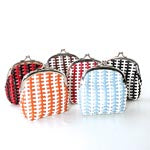 PVC  BRAIDED COIN  PURSES ASSORTED 12PCS